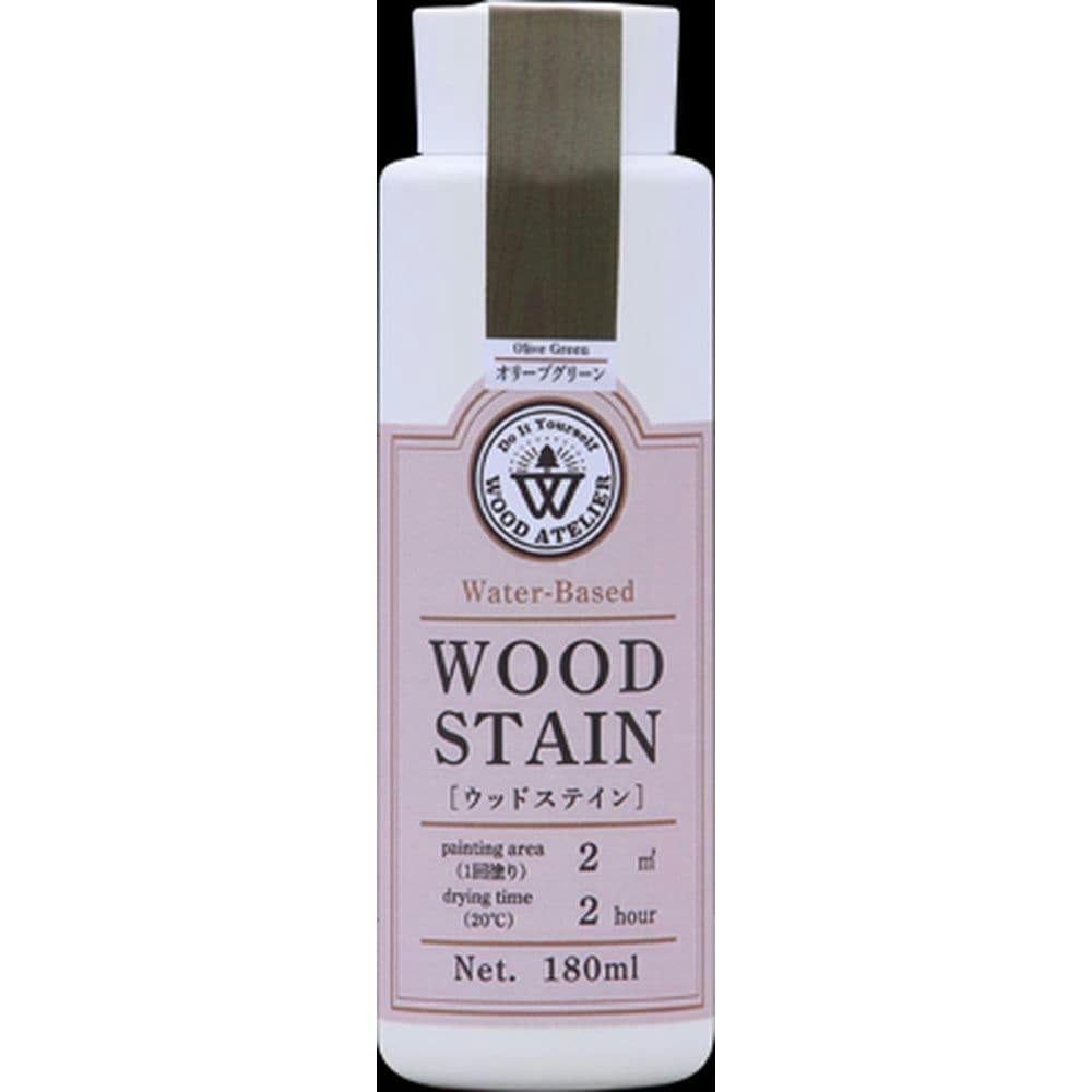 ウッドステイン オリーブグリーン 180mL 木部塗料 ウッドステイン オリーブグリーン 180mL 木部塗料