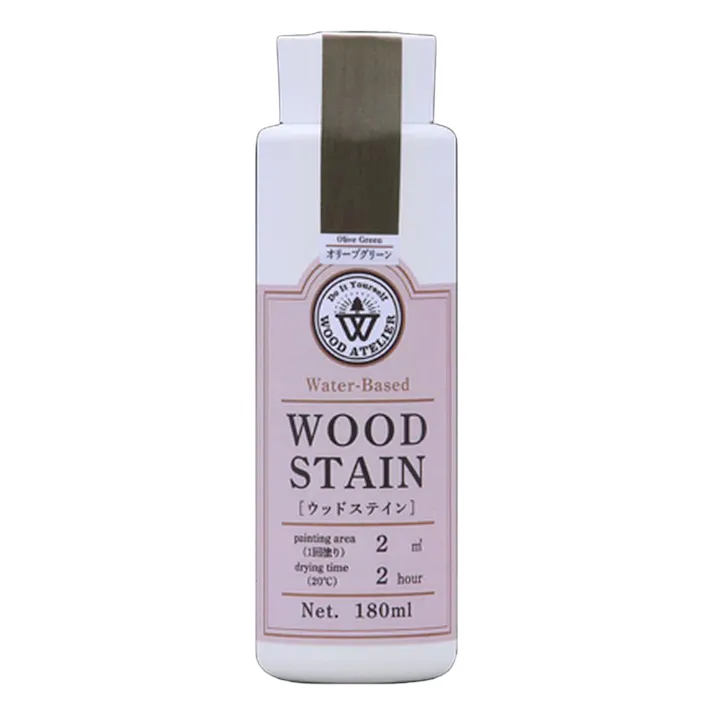 ウッドステイン オリーブグリーン 180mL