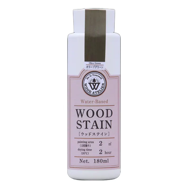 ウッドステイン オリーブグリーン 180mL