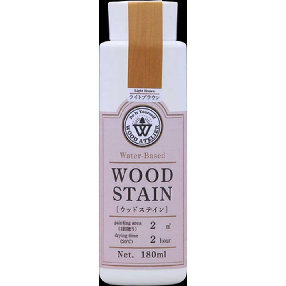 ウッドステイン ライトブラウン 180mL 木部塗料 ウッドステイン ライトブラウン 180mL 木部塗料