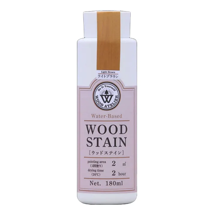 ウッドステイン ライトブラウン 180mL