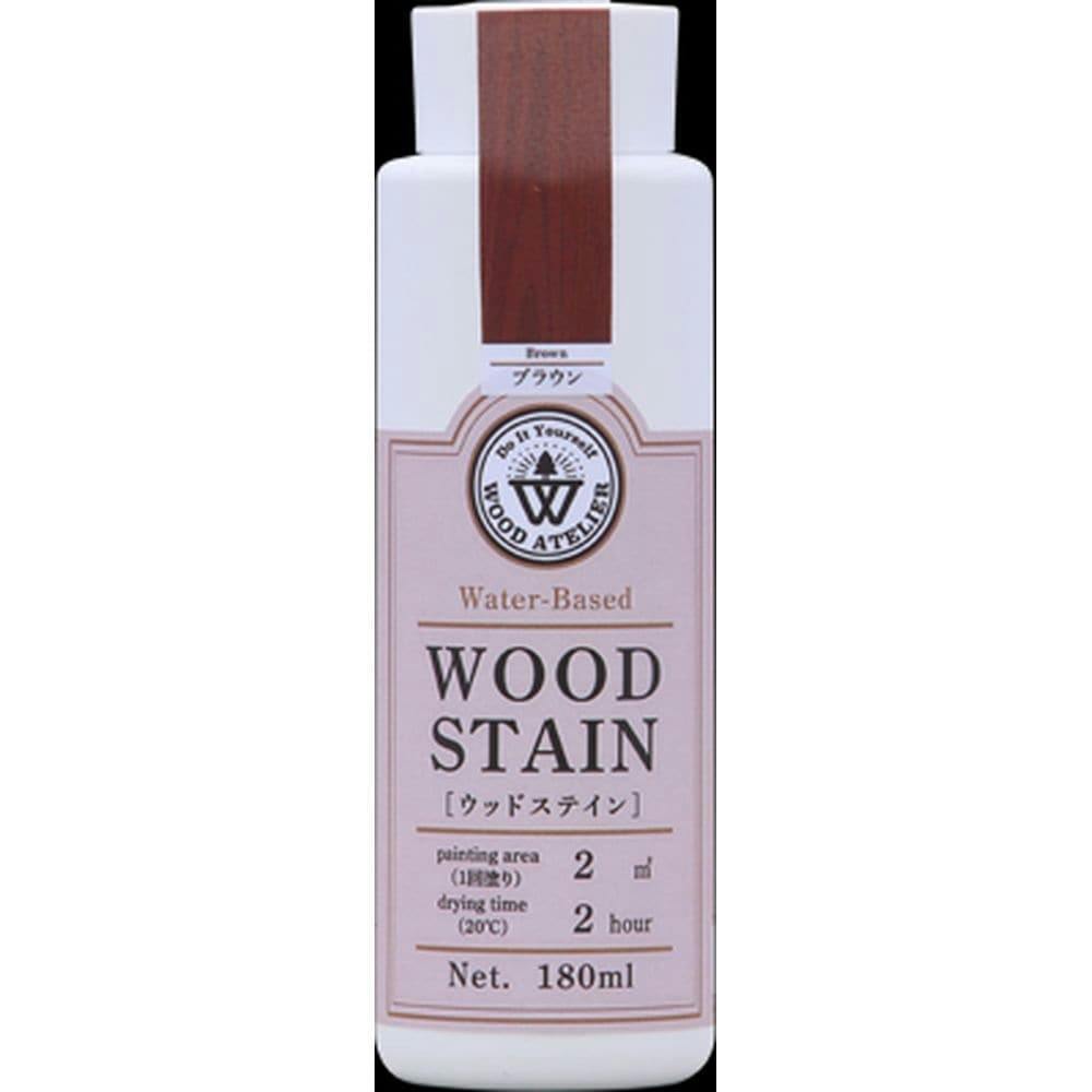 ウッドステイン ブラウン 180mL 木部塗料 ウッドステイン ブラウン 180mL 木部塗料