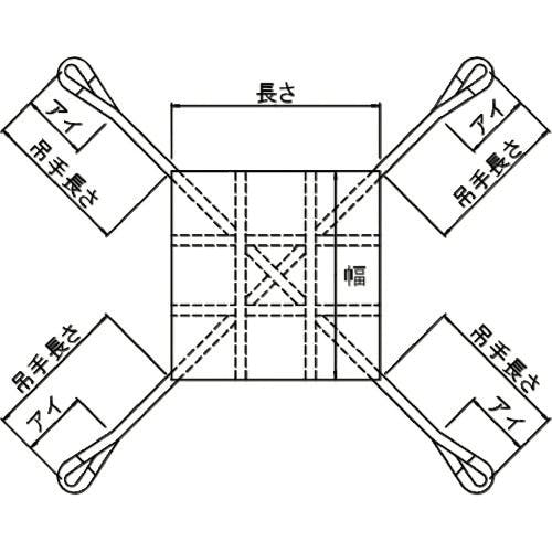 商品の良いところ 丸善織物 防水型トラッシュシート ４点フックタイプ