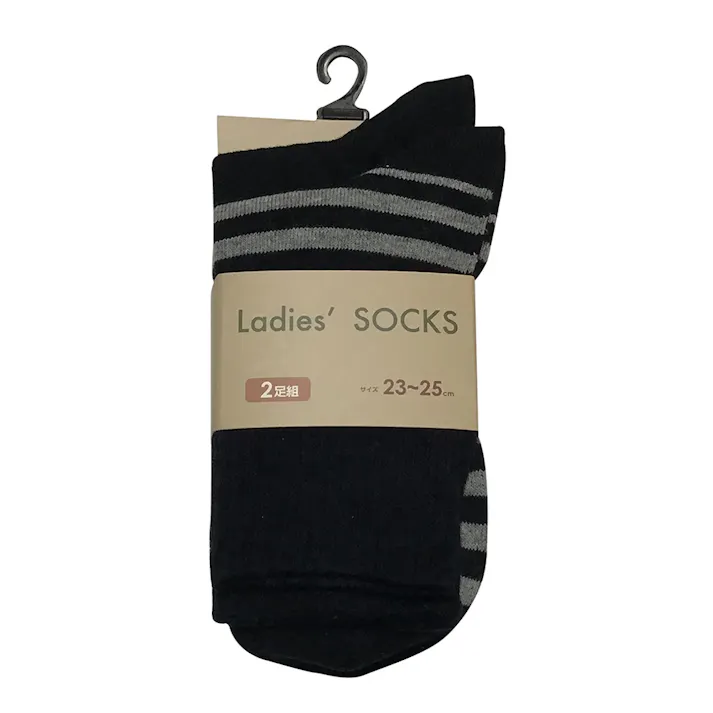 婦人靴下 アソート 2P 23-25cm