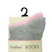 婦人靴下 ソックス 細リブ 23-25cm アソート 2足組