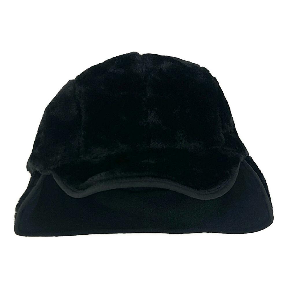 耳付き外ボアキャップ 黒 | 作業着・作業服・安全靴 通販