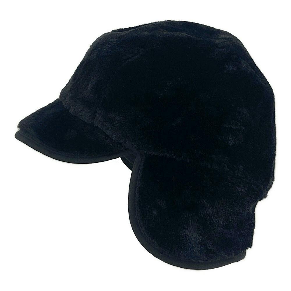 BASICKS（ベーシックス）ボアキャップ ブラック（耳付き） 耳付き外ボアキャップ 黒 | 作業着・作業服・安全靴 通販