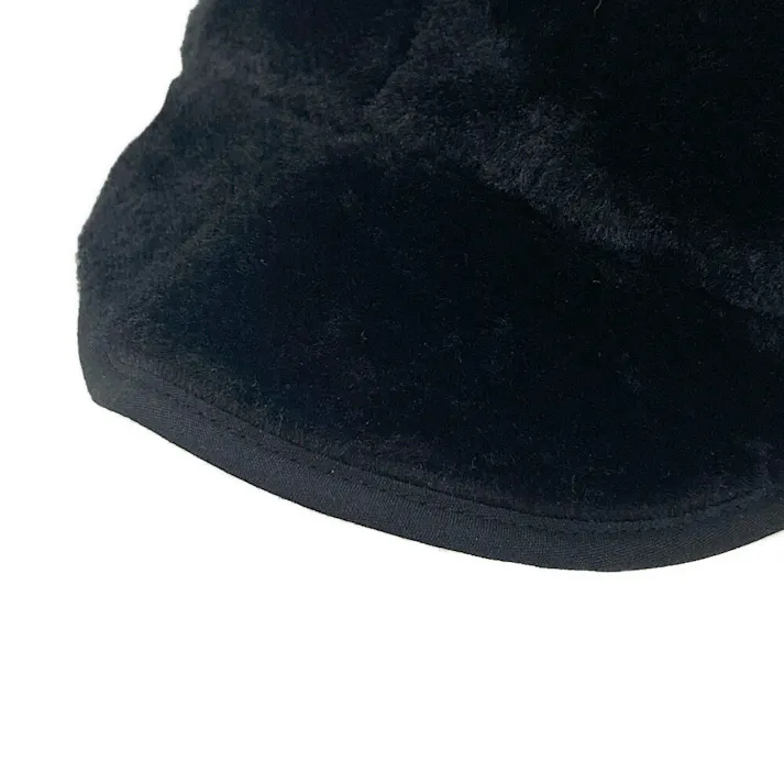 耳付き外ボアキャップ 黒