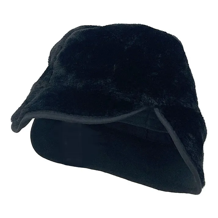 耳付き外ボアキャップ 黒