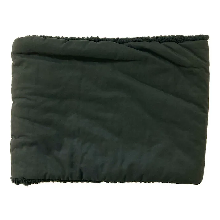 防寒中綿入り 裏ボア ネックウォーマー ワイドタイプ 男女兼用 フリーサイズ