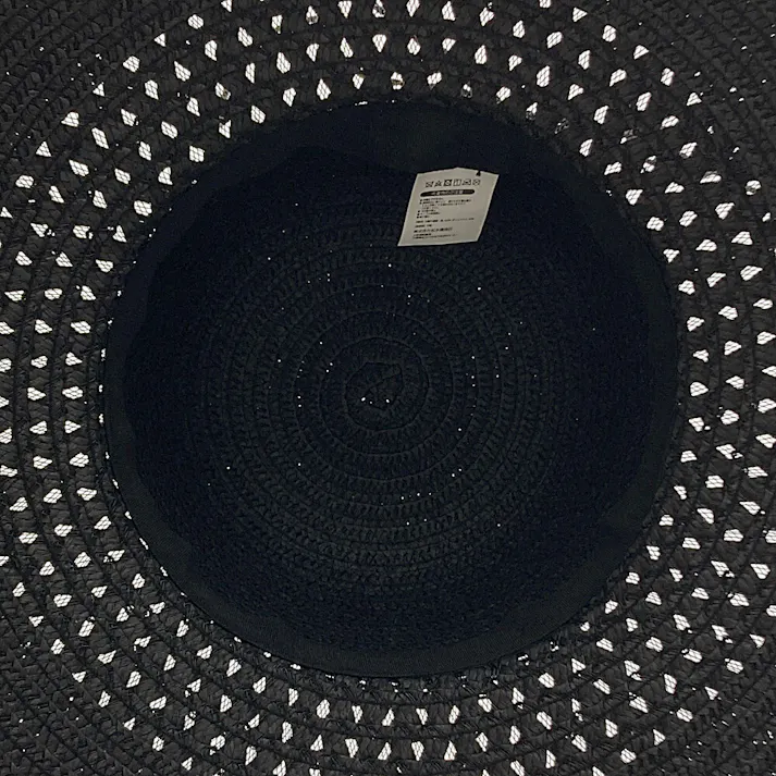 つば広ペーパーハット