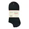 婦人ソックス ショートソックス 黒 3足組 23-25cm