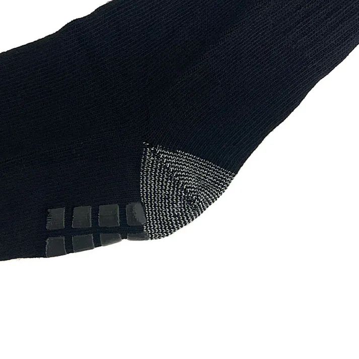 暖極無双 吸湿発熱補強ソックス 5本指 滑り止め付き 25.0cm-27.0cm 2足組