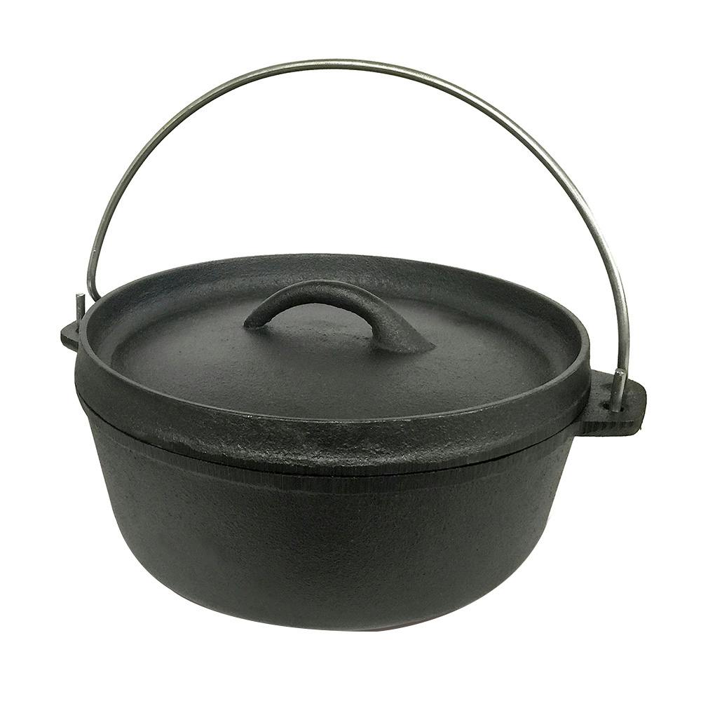 KIKUYA ダッチオーブン 20cm K-10294 | キャンプ・バーべーキュー用品