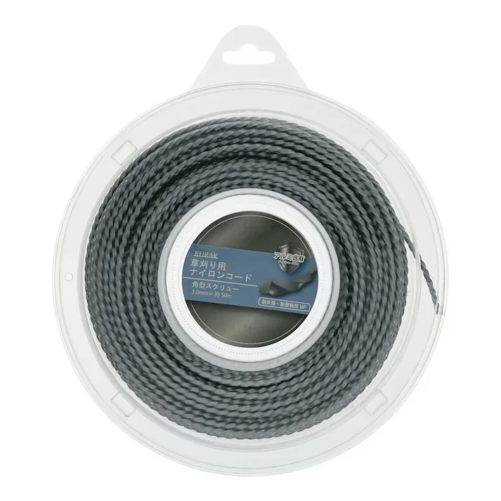 ナイロンコード角型スクリュー 3.0mm×50m