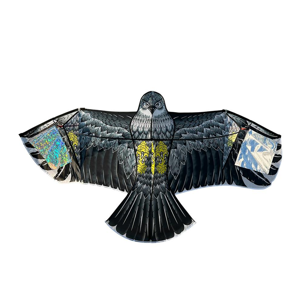 反射シート付カイト鷹 黒鷹