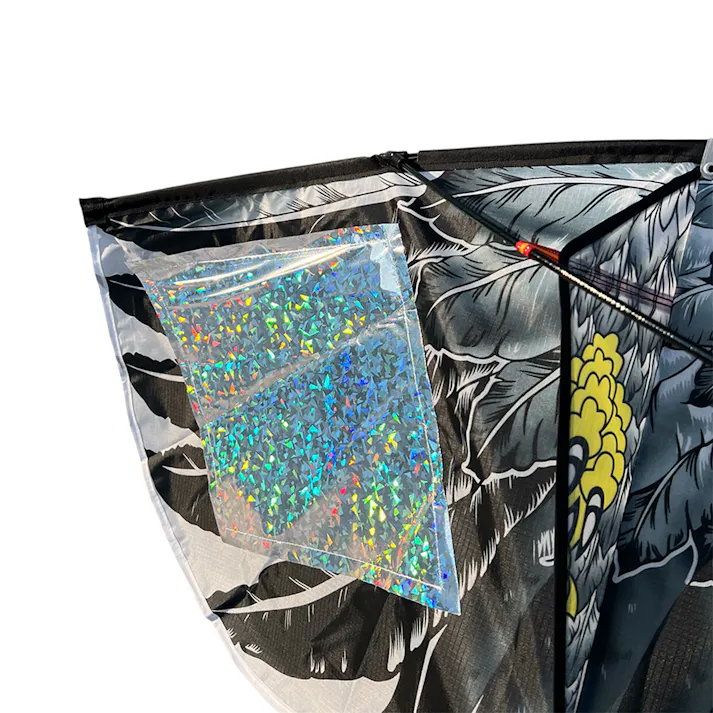 反射シート付カイト鷹 黒鷹