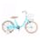 【自転車】《玉越工業》パステルチャーム4 18インチ ブルー