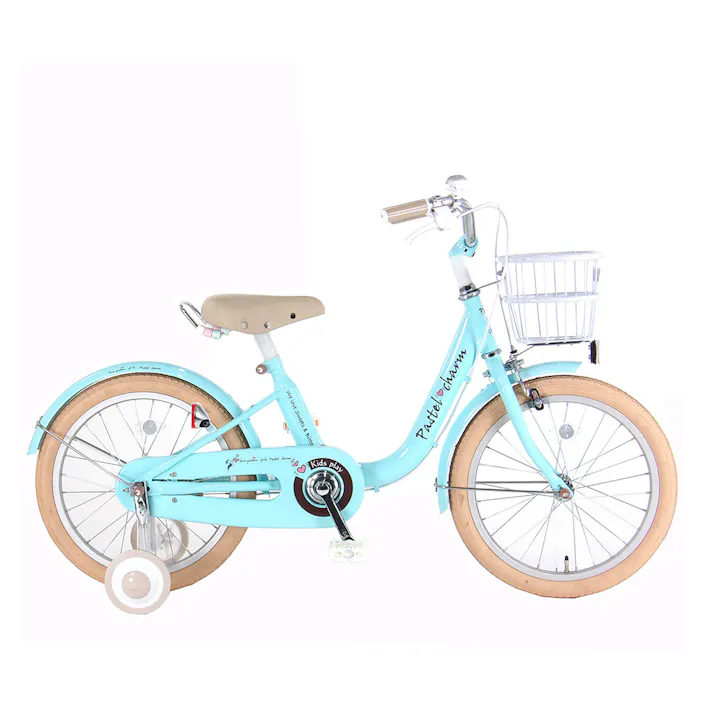 【自転車】パステルチャーム4 18インチ マカロンブルー