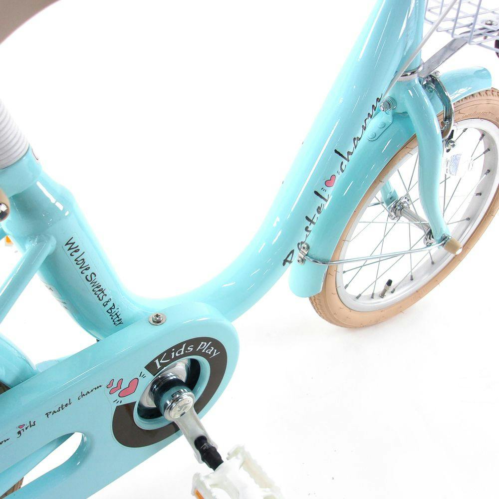 (No 0416-2) PASTEL CHARM 18インチ ピンク 発送可能 自転車】パステルチャーム4 18 ピンク | 子供用自転車（幼児用