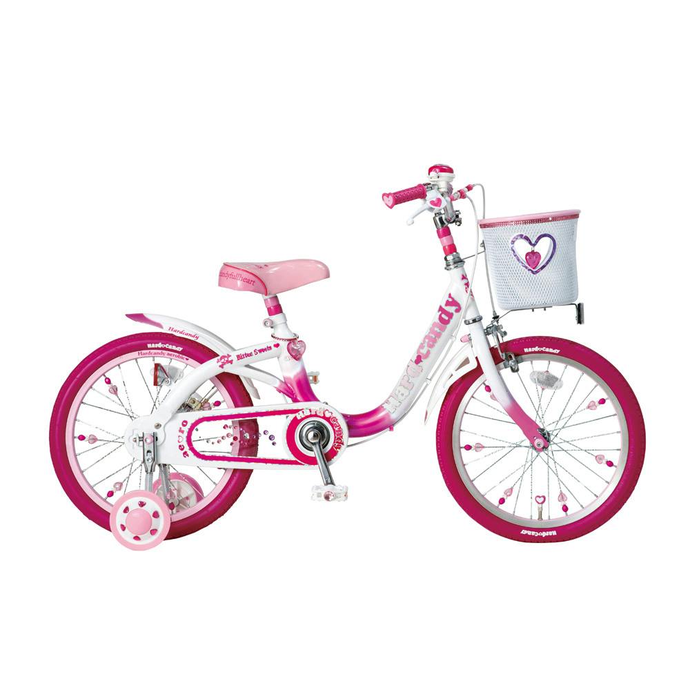 【自転車】子供用自転車 Hard candy ハードキャンディキッズ6th 18インチ ピンク