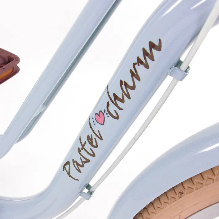 【自転車】25年モデル パステルチャーム4 20インチ スカイブルー