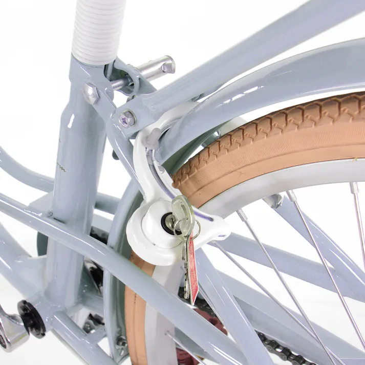 【自転車】25年モデル パステルチャーム4 20インチ スカイブルー