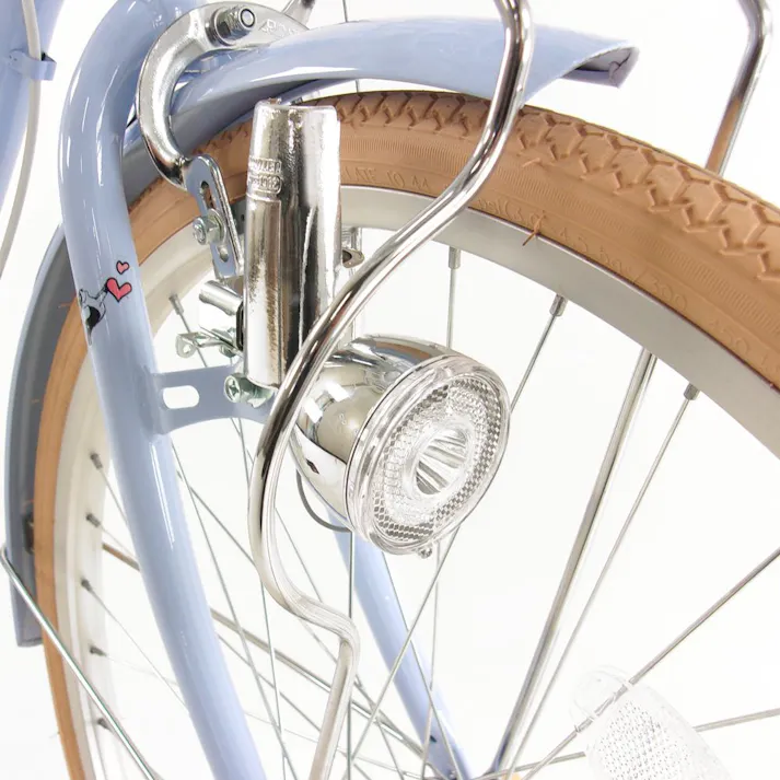 【自転車】25年モデル パステルチャーム4 20インチ スカイブルー