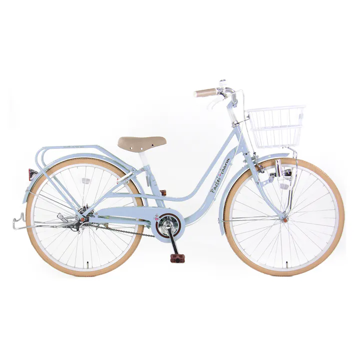 【自転車】25年モデル パステルチャーム4 20インチ スカイブルー