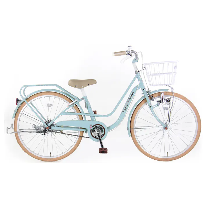 【自転車】25年モデル パステルチャーム4 20インチ マカロングリーン