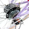 【自転車】ブルックリン 6S 22インチ 外装6段 パープル