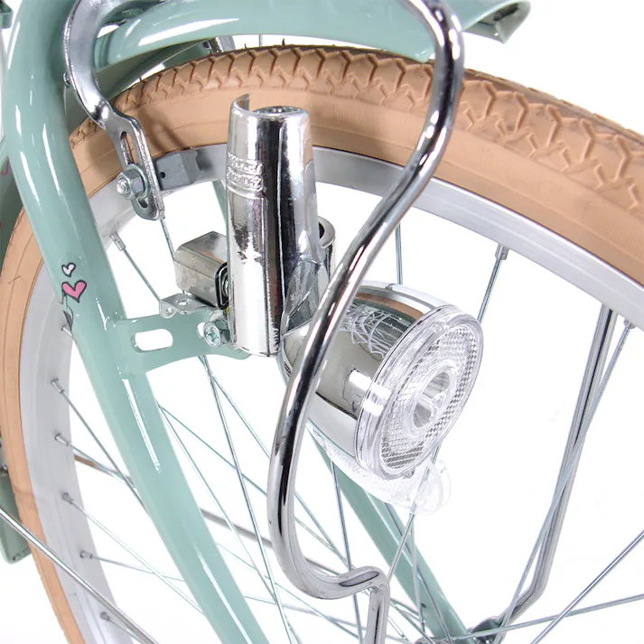 【自転車】パステルチャーム4 22インチ メロングリーン