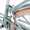 【自転車】《玉越工業》 パステルチャーム4 22インチ グリーン