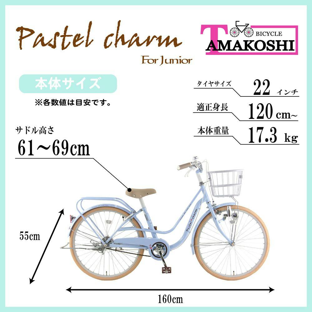 Pastel charm 24インチ グリーン Pastel charm 24インチ グリーン