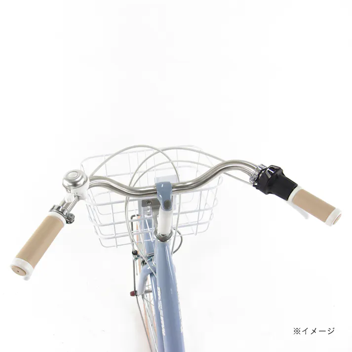 【自転車】ブルックリン 24インチ 外装6段変速 パープル