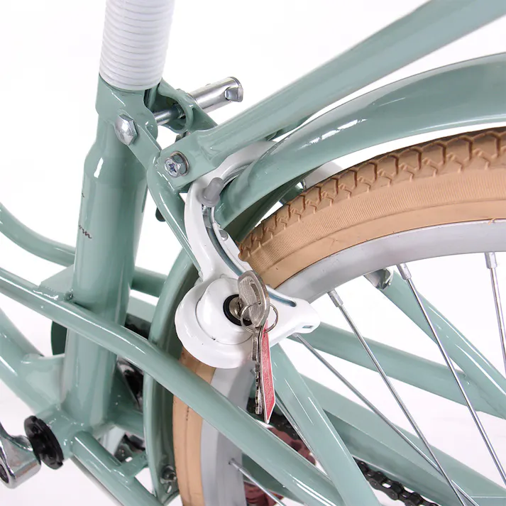 【自転車】パステルチャーム4 24インチ メロングリーン(販売終了)