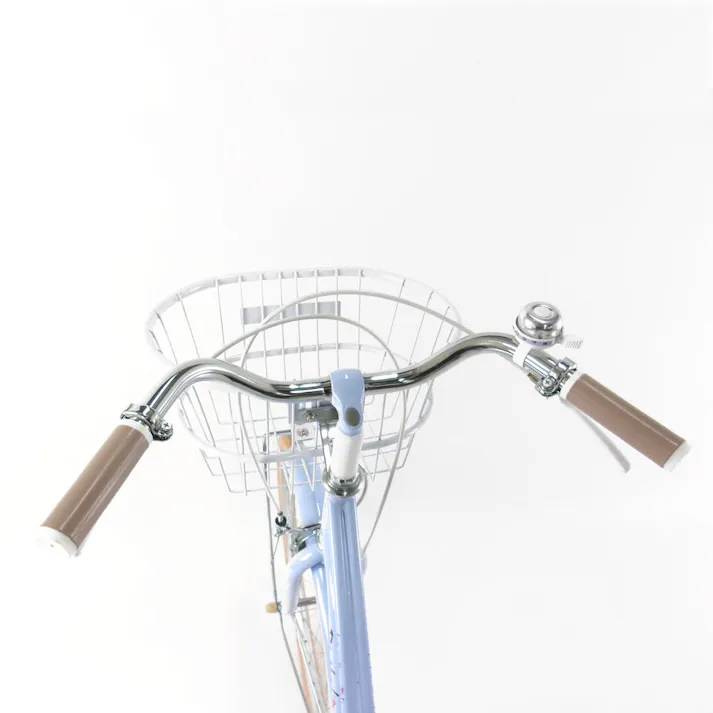 【自転車】パステルチャーム4 24インチ スカイブルー