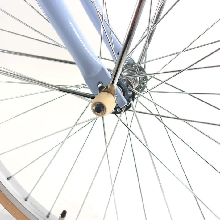 【自転車】パステルチャーム4 24インチ スカイブルー