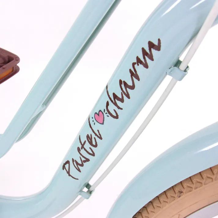 【自転車】25年モデル パステルチャーム4 24インチ マカロングリーン