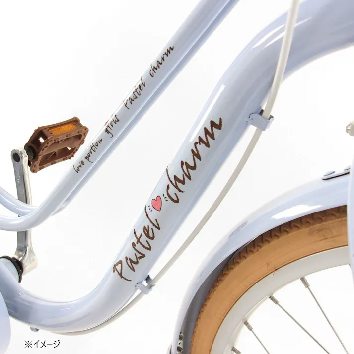 【自転車】25年モデル パステルチャーム4 24インチ マカロングリーン