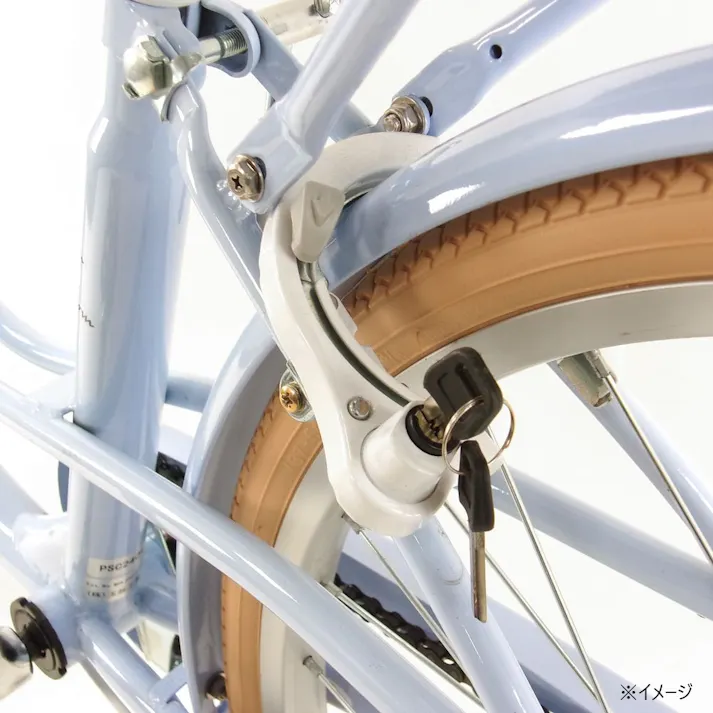 【自転車】25年モデル パステルチャーム4 24インチ マカロングリーン