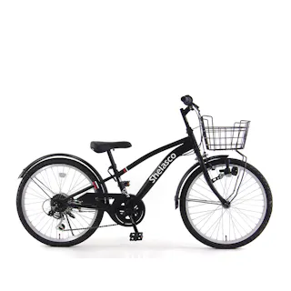 【自転車】子供車 シェラスコG6 24インチ 外装6段 ブラック