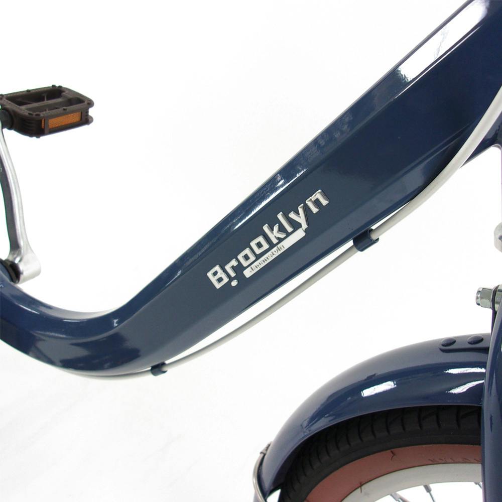 自転車】ブルックリン 20インチ HD ネイビーブルー | 折りたたみ自転車