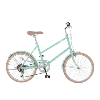 【自転車】小径車 RIKU リク G6 20インチ ブルー