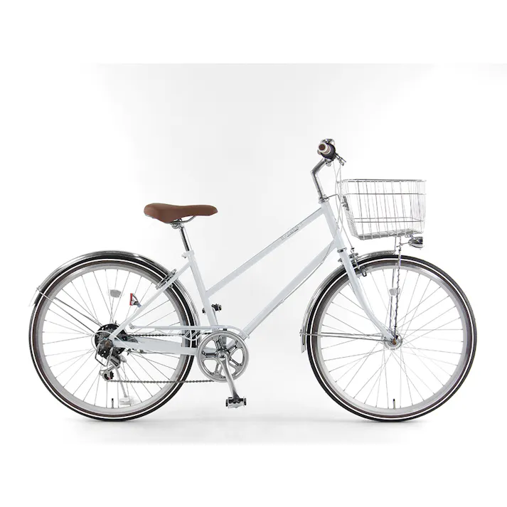 【自転車】ブルックリンシティG6HD 27インチ ホワイト