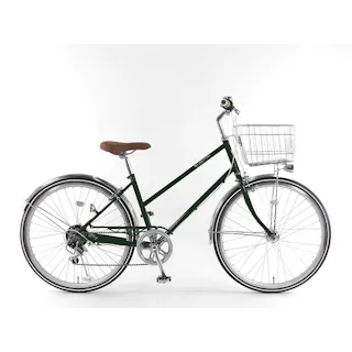 【自転車】ブルックリンシティG6HD 27インチ グリーン