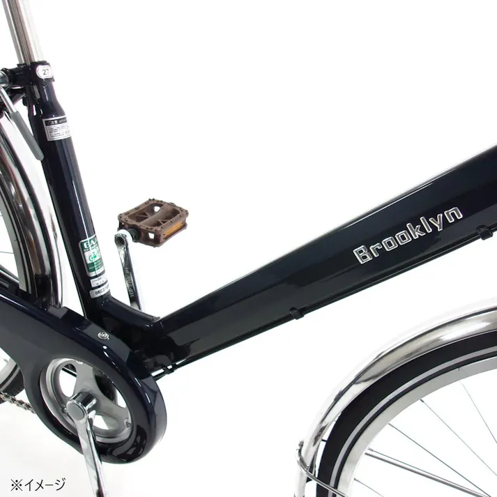 【自転車】ブルックリンシティG6HD 27インチ ブルー