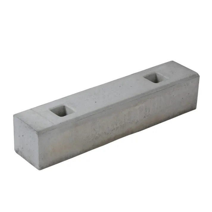 地先ブロックボルト穴あき 120×120×600