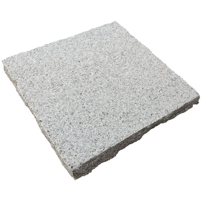 みかげ敷石 白 ビシャン仕上げ 30×30