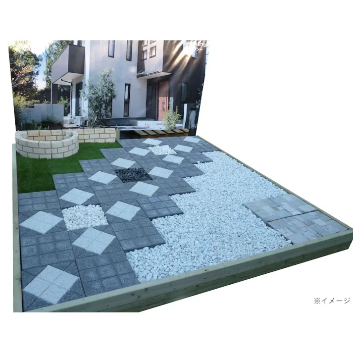 モダン平板 ブラック・ホワイト